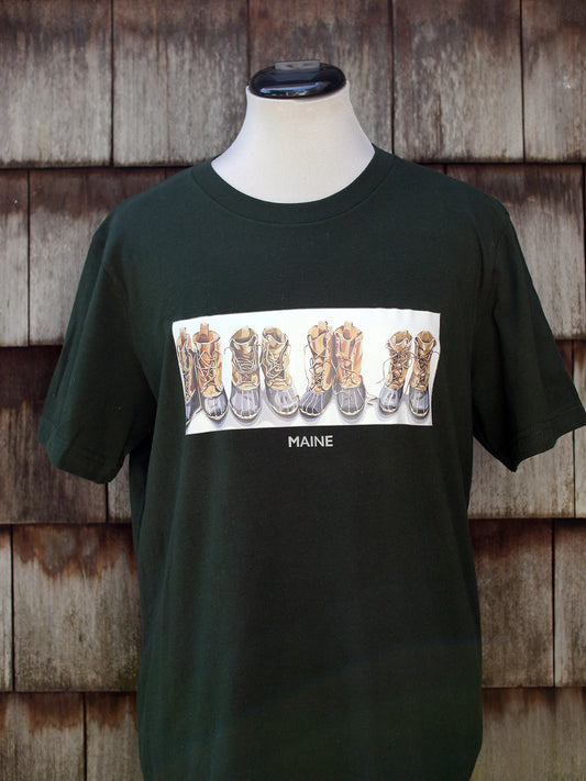 Bean Boots Unisex Long & Short Sleeve T-shirt