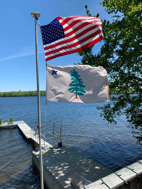 1901 Maine Flag – Available in 2 sizes