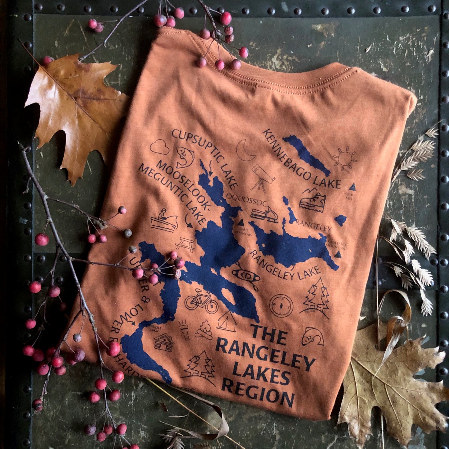 Rangeley Lakes Tshirt and Sweatshirt
